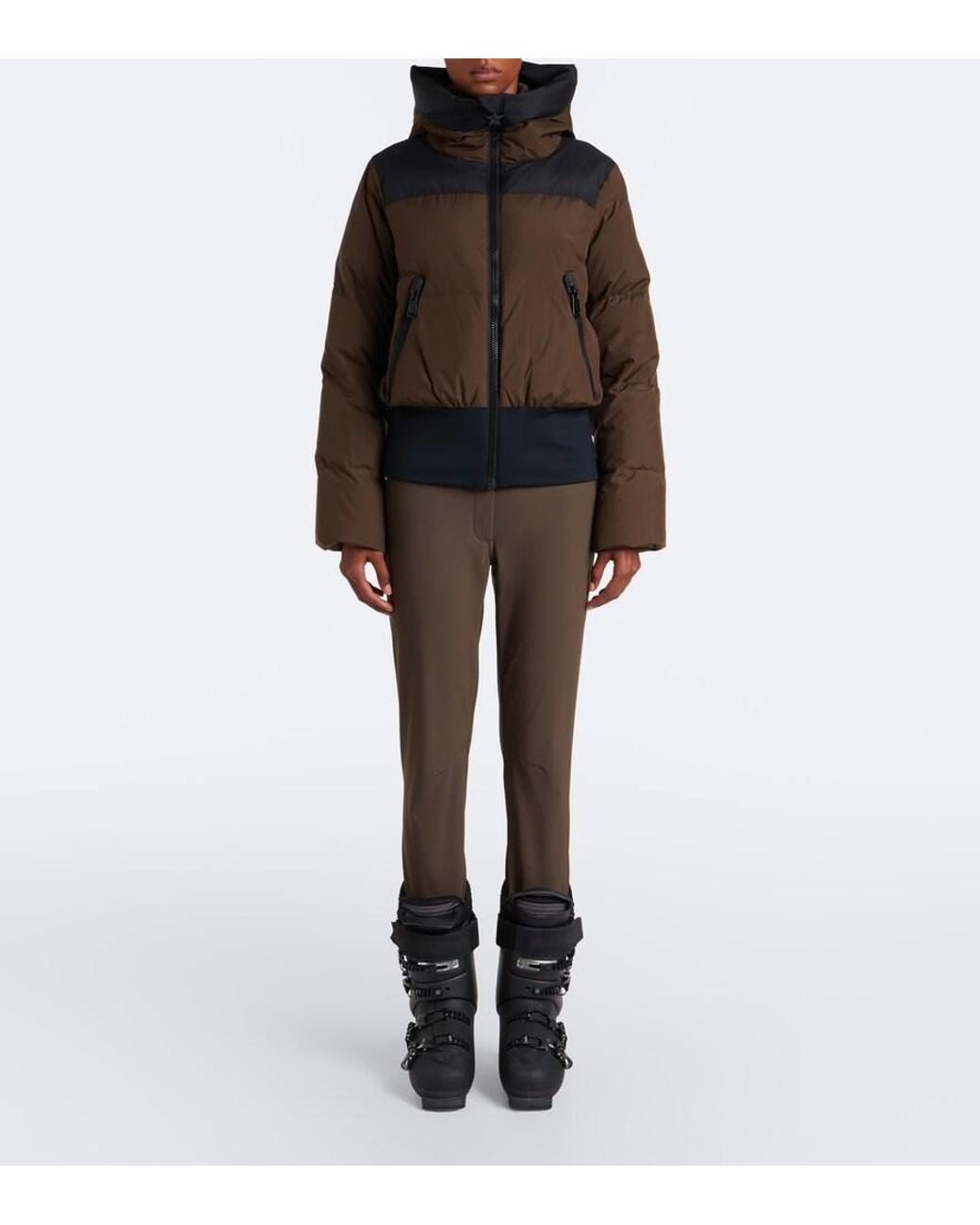 Goldbergh Gray Paris Belted Stirrup Ski Pants