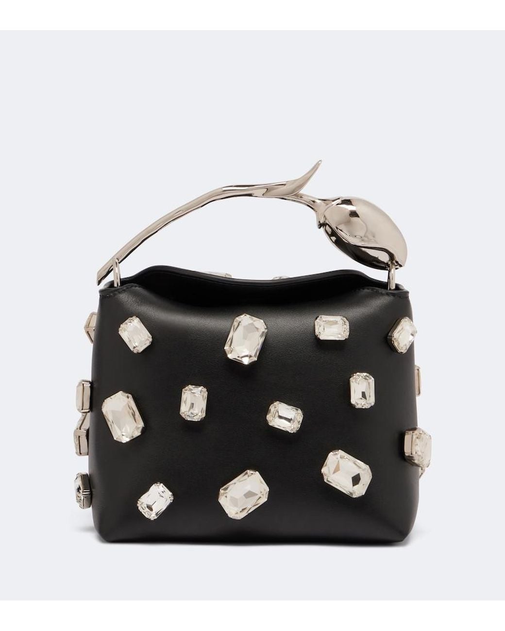 Borsa A Mano Bloom Mini di Erdem in Black