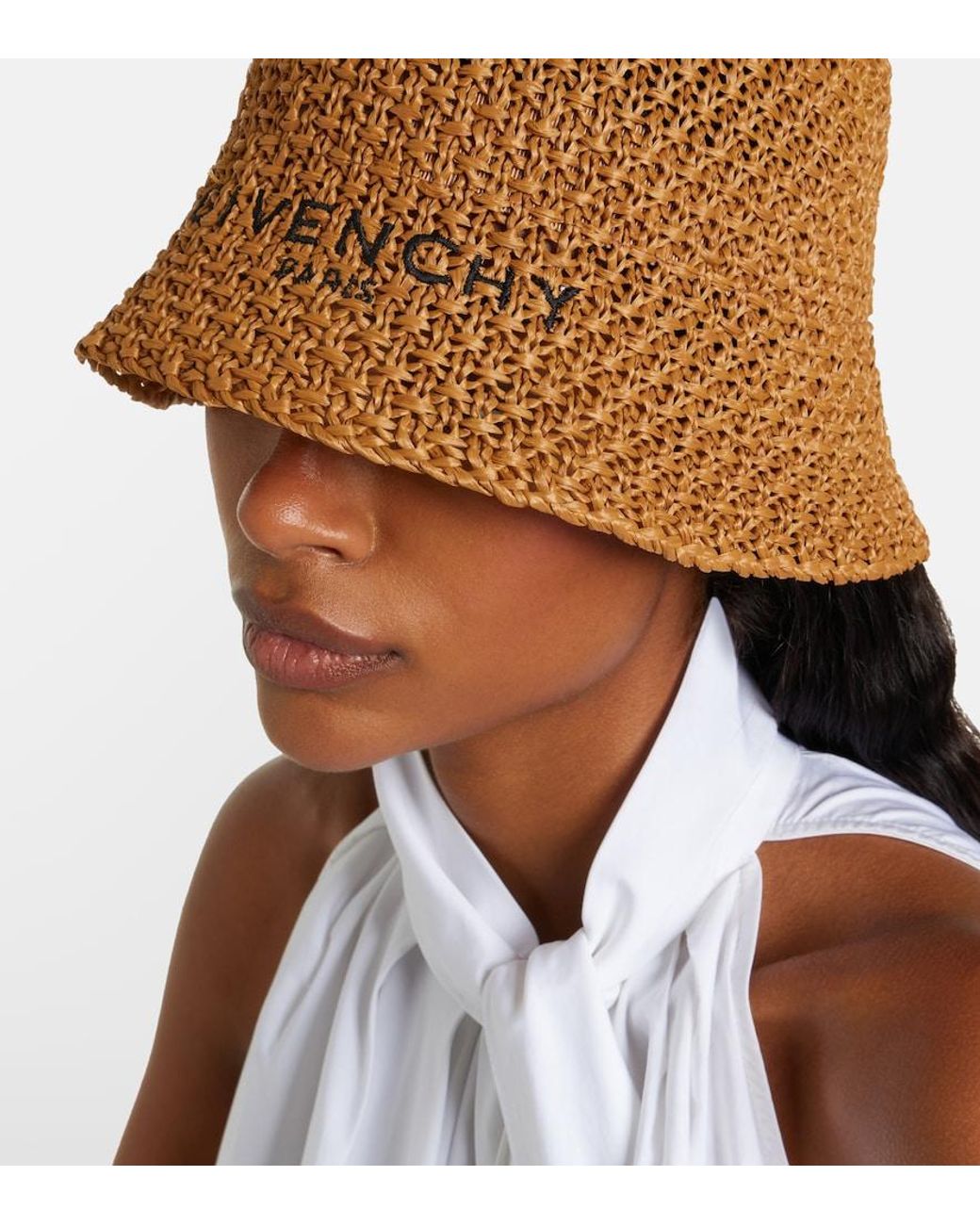 Givenchy Brown Hut Aus Einem Baumwollgemisch