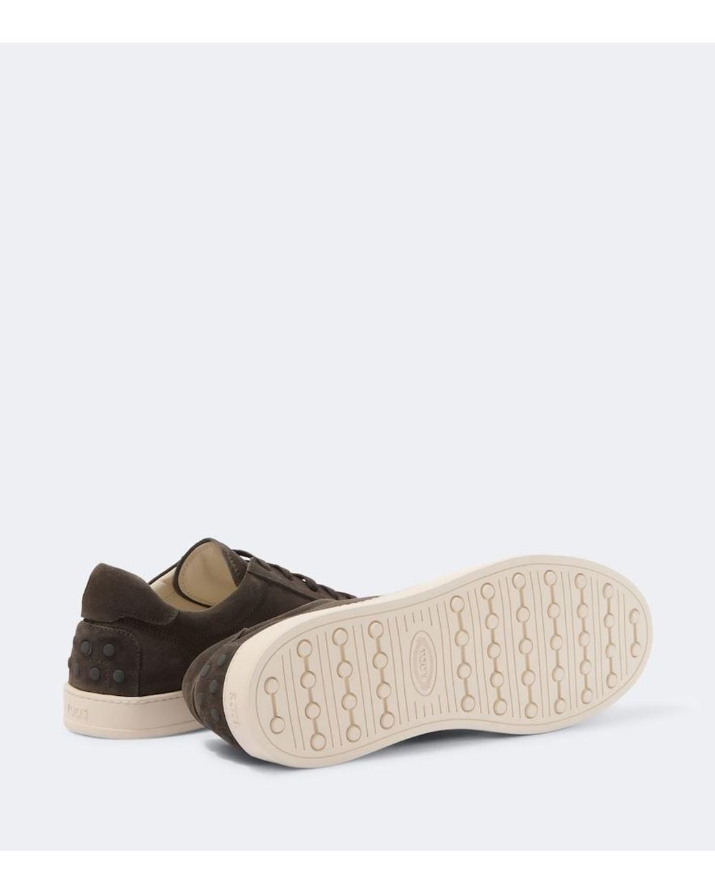 Tod's Brown Suede Sneakers for men