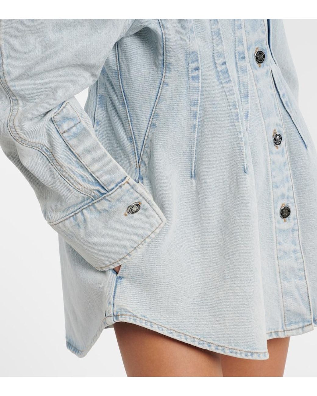 Givenchy Blue Denim Minidress
