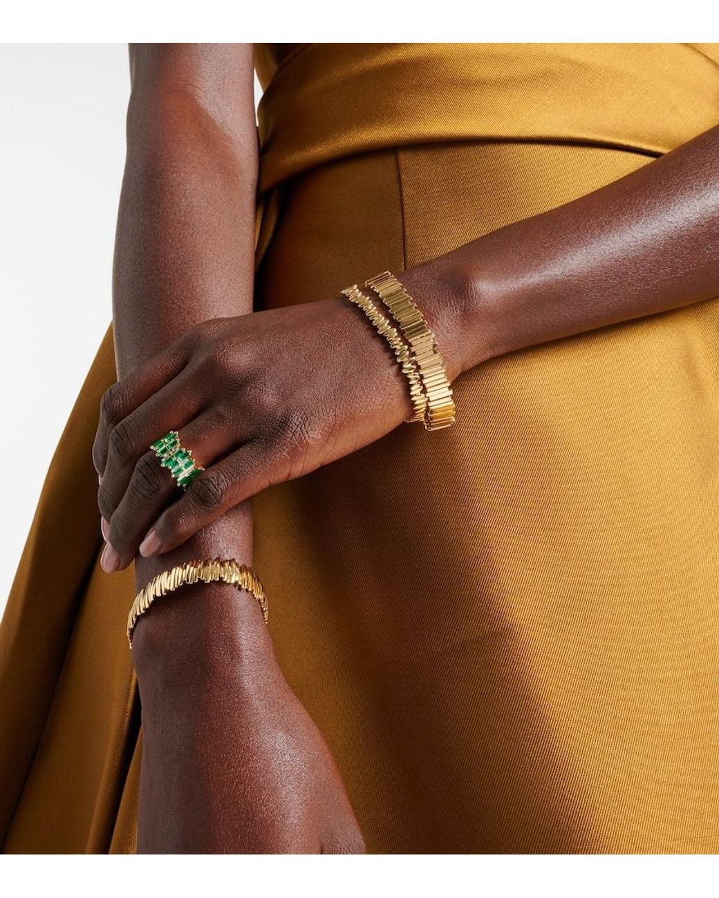 Suzanne Kalan Metallic 18Kt Bracelet