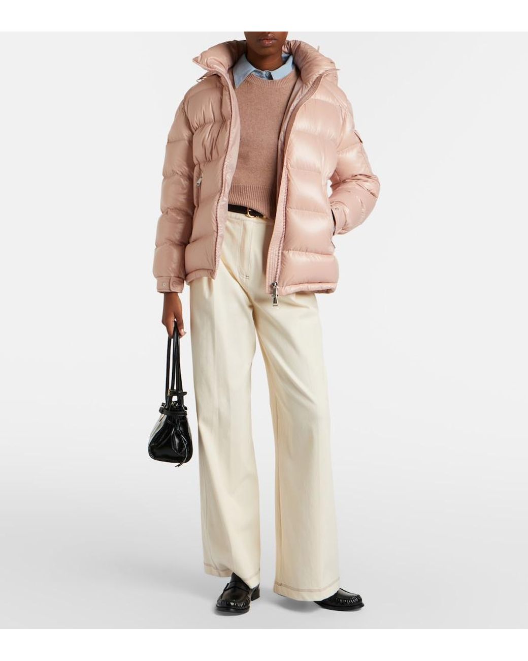 Moncler Pink Maire Down Jacket