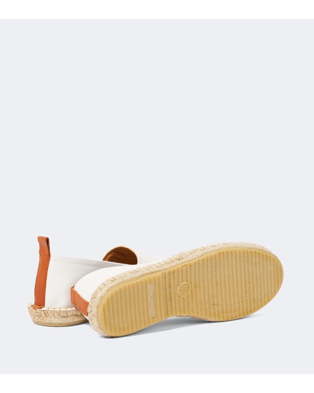 Frescobol Carioca White Canvas Espadrilles for men