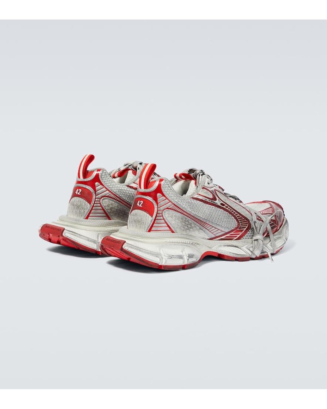 Balenciaga Pink Grey 3xl Low-top Sneakers for men