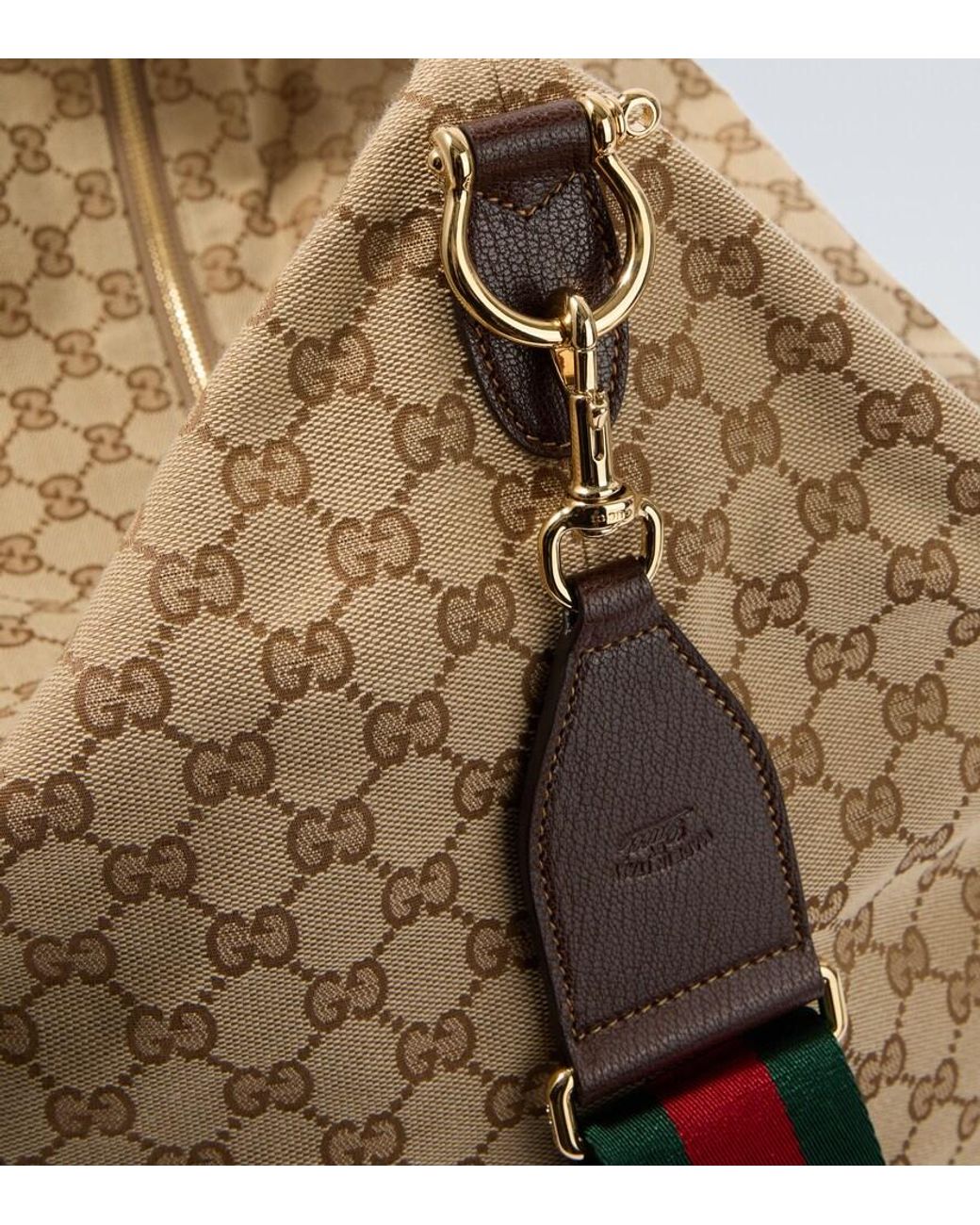 Gucci Schultertasche Brera Gg Large Aus Canvas in Metallic für Herren
