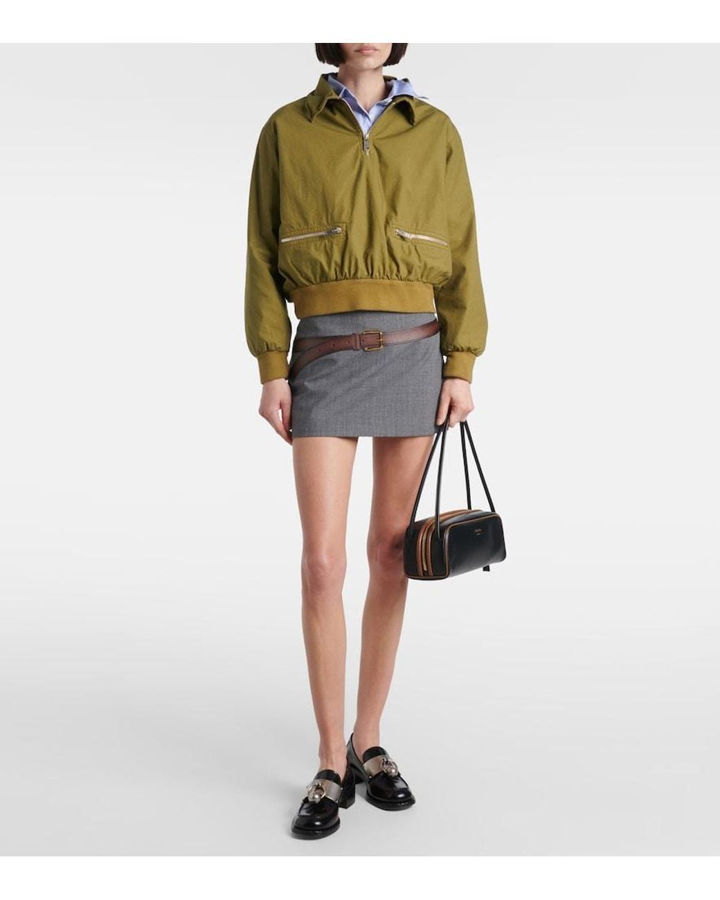 Prada Gray Skirts