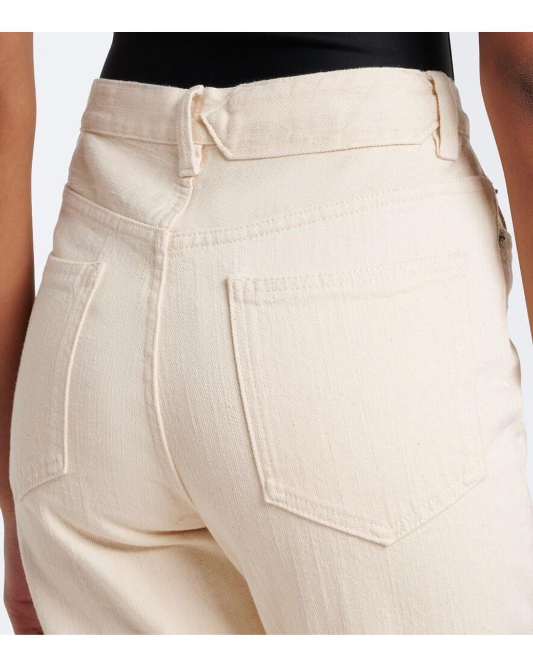 Jacquemus Natural Palma De-Nimes Skinny Jeans