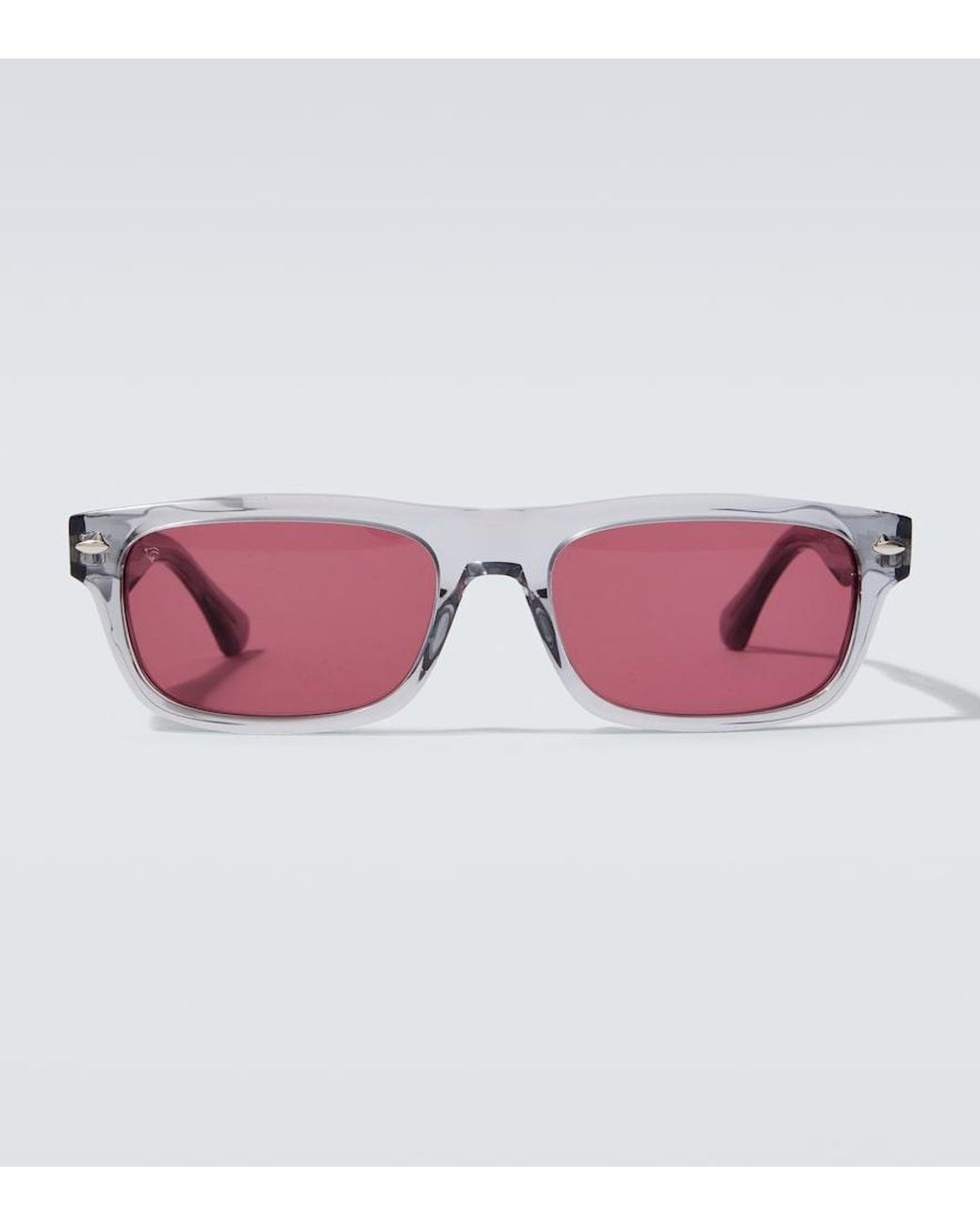 Sestini Eyewear Pink Rectangular Sunglasses for men