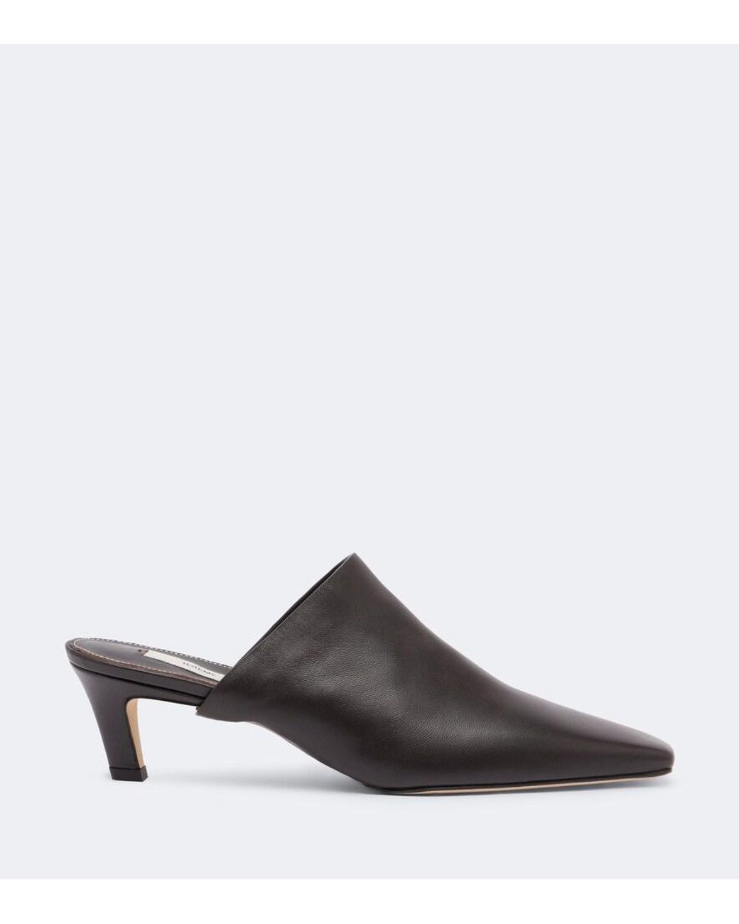 Totême Brown Leather Mules