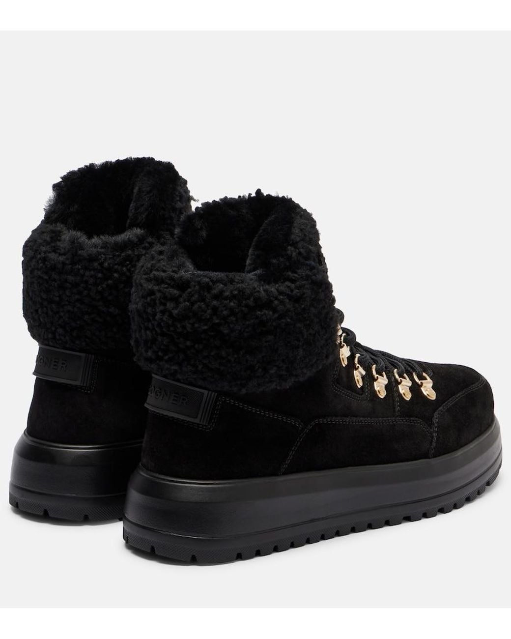 Bogner Black Antwerp 23B Suede Ankle Boots