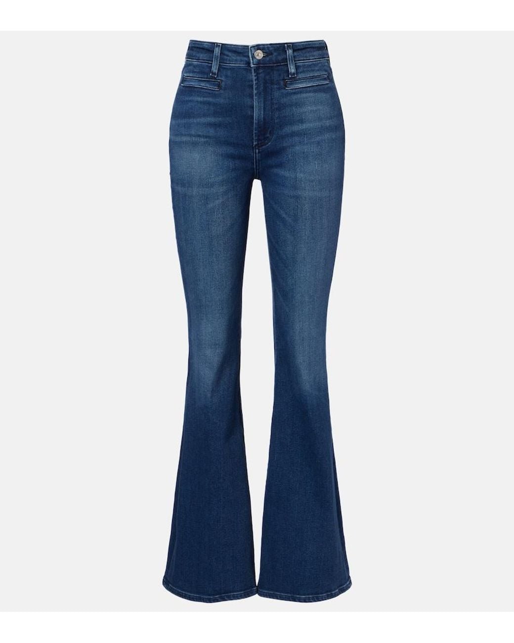 Citizens of Humanity Blue Lilah Flare High-Rise Flared Jeans