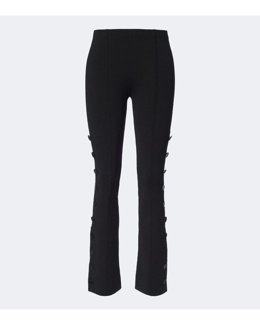 Proenza Schouler Black Martina Flared Pants