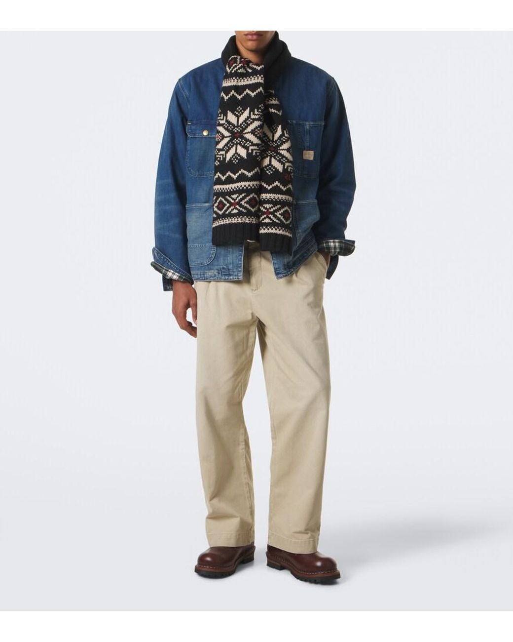 Sciarpa di Polo Ralph Lauren in Black da Uomo