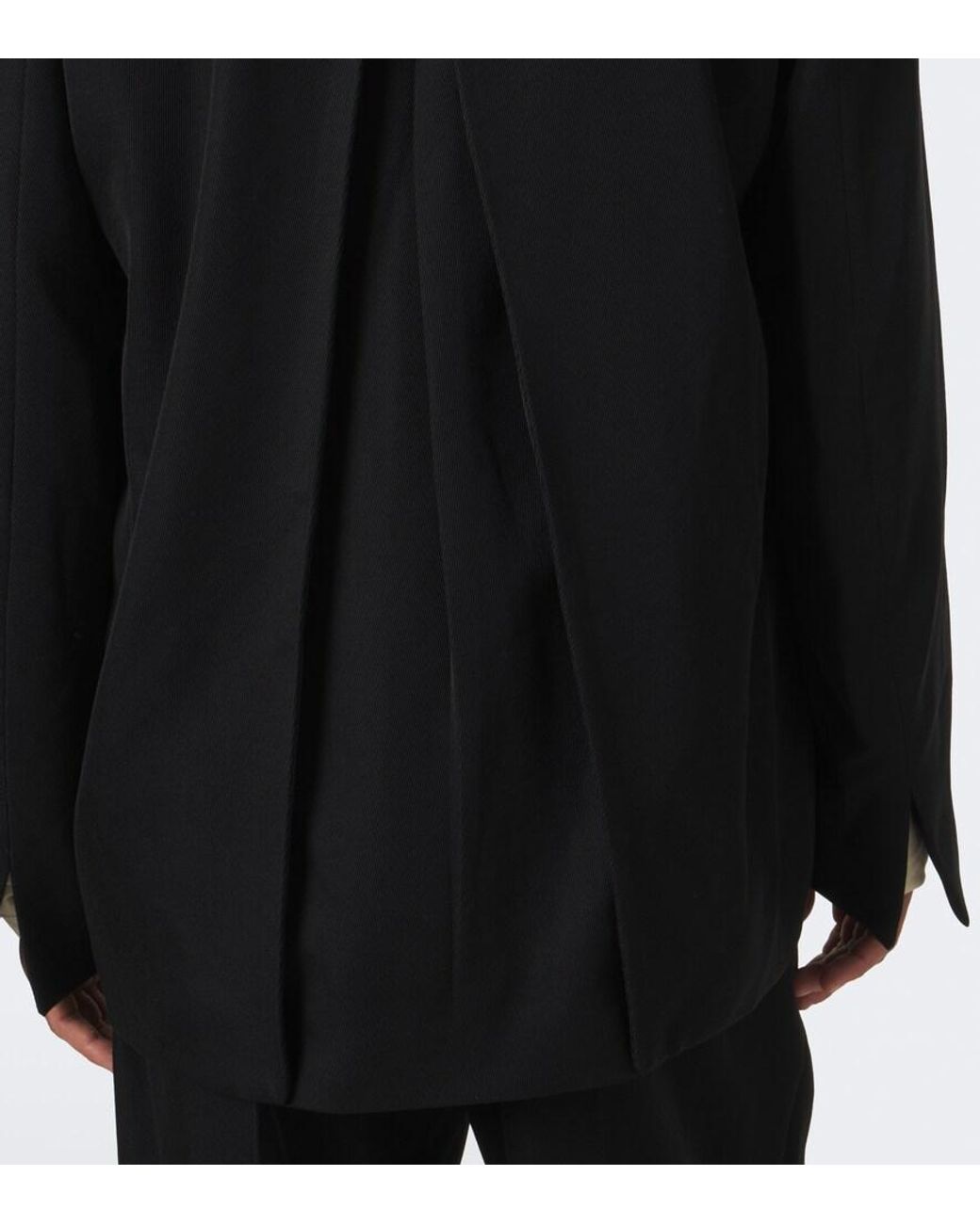 Kiko Kostadinov Black Votive Wool Blazer for men