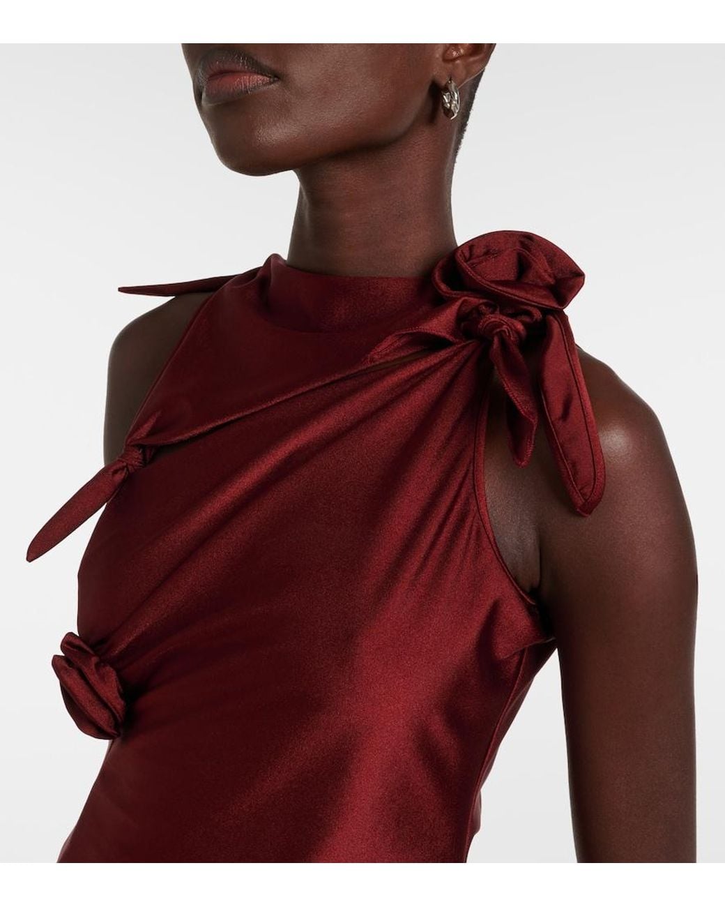 Coperni Red Verziertes Top