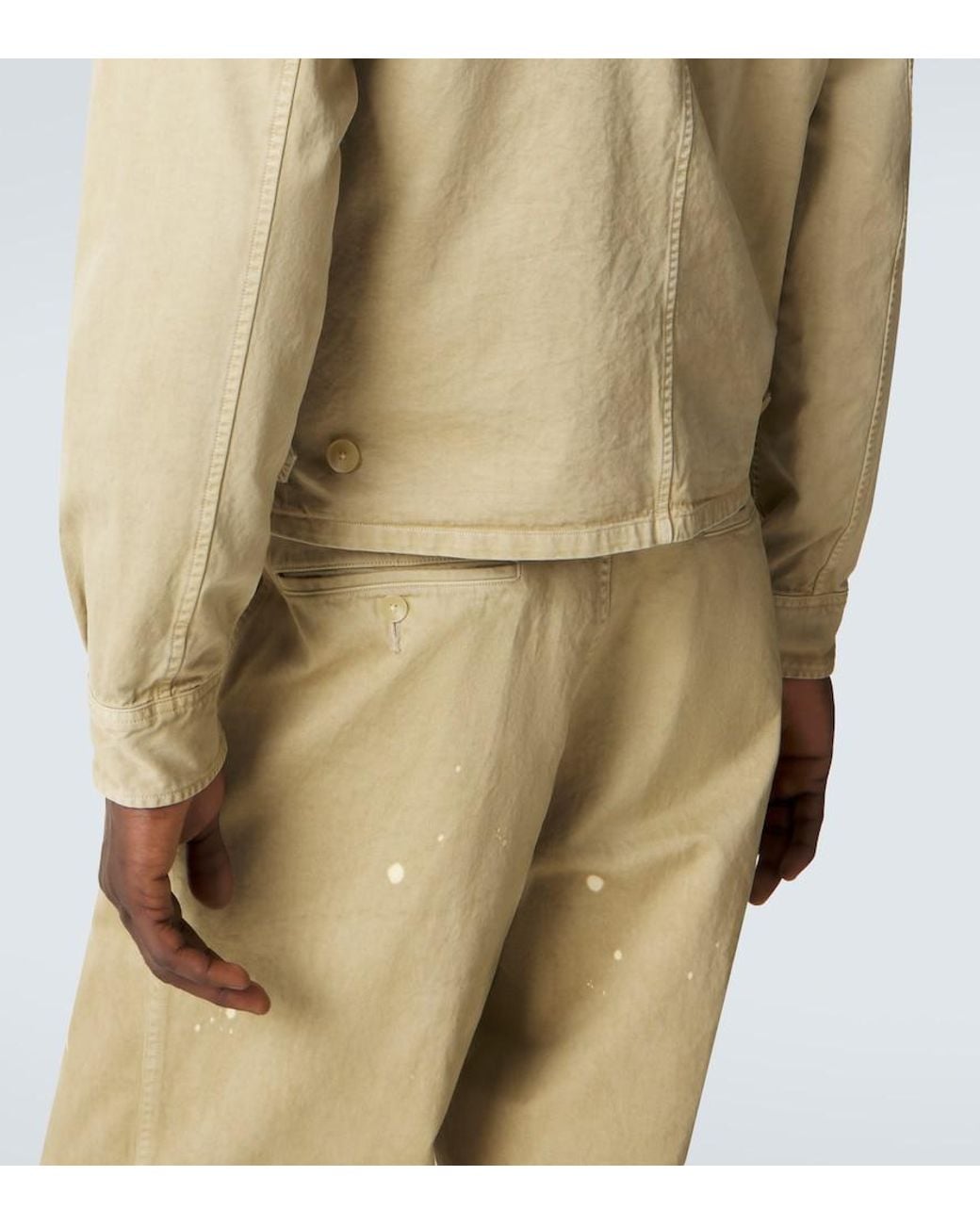 Auralee Natural Cotton Blouson Jacket for men