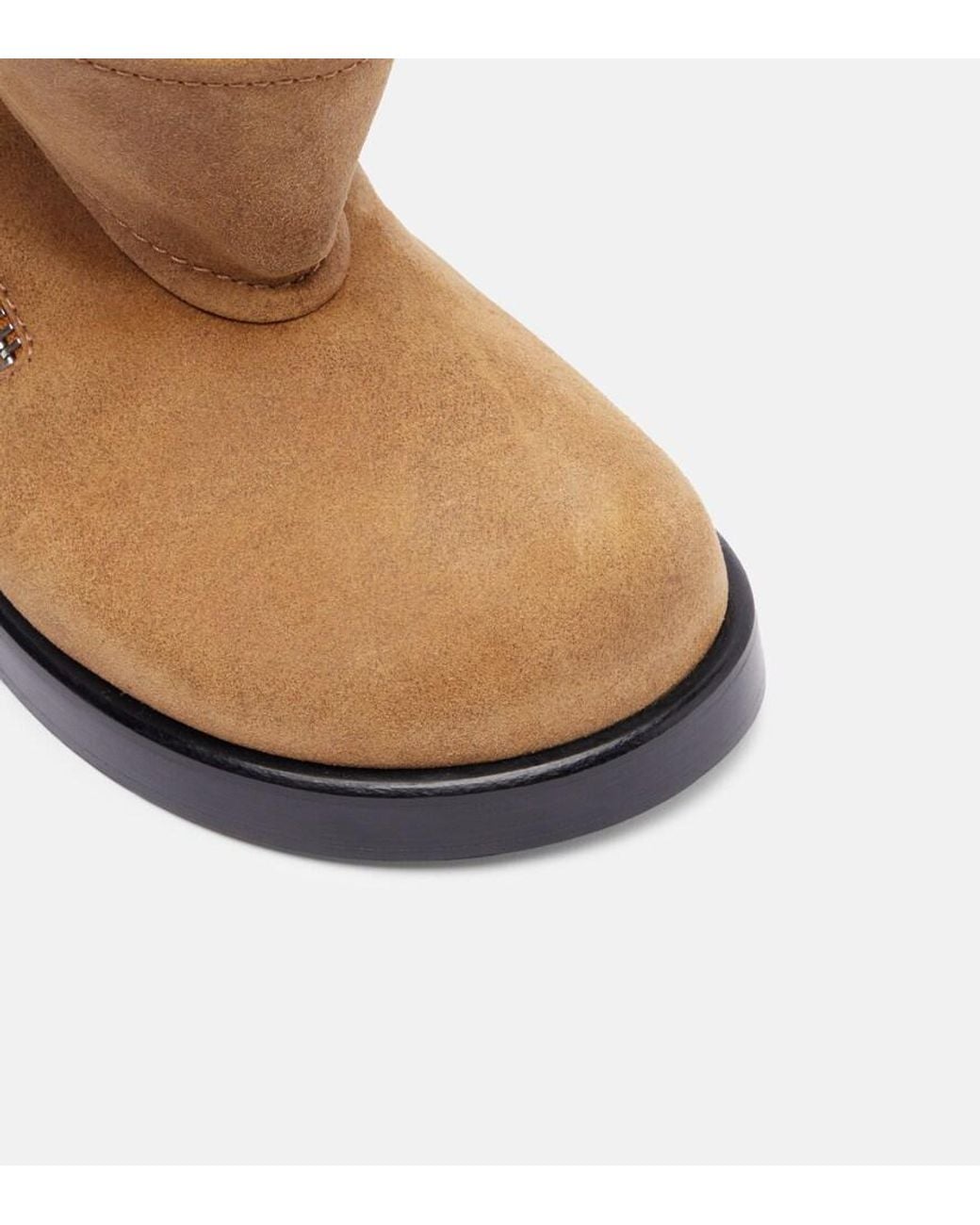 J.W. Anderson Brown Suede Ankle Boots