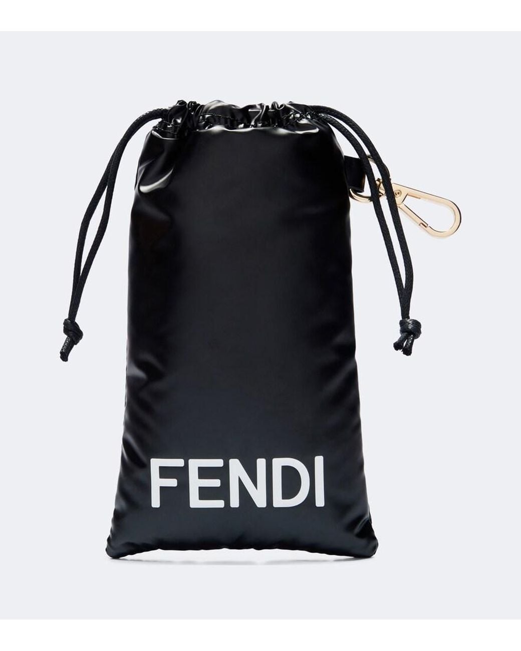 Fendi Gray First Crystal Oval Sunglasses
