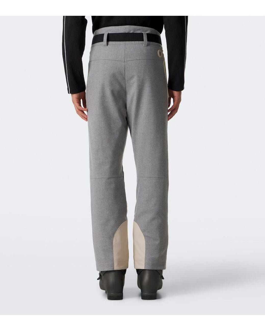 Bogner Gray Firat Belted Ski Pants for men