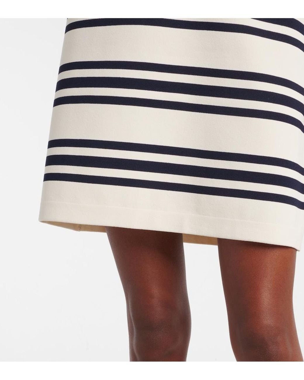 Tory Burch Blue Striped Polo Dress