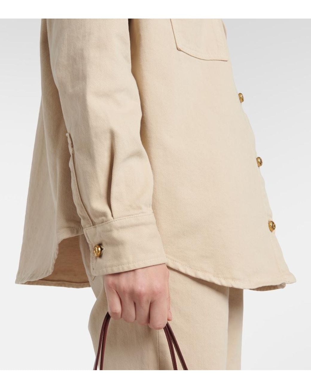 Blazé Milano Natural Nariida Berber Denim Shirt