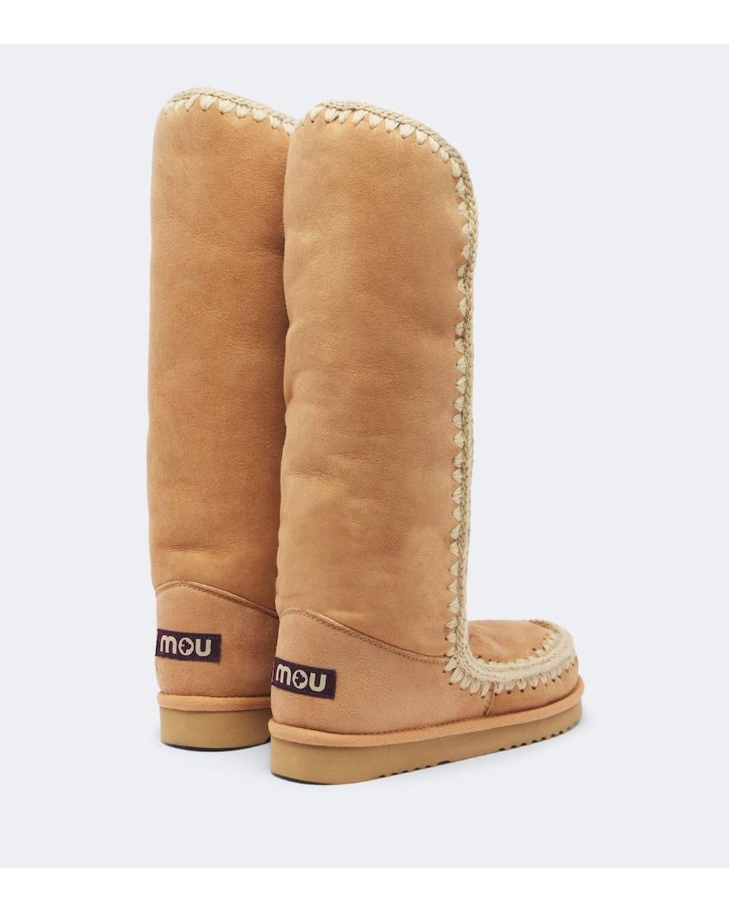 Bottes En Daim Mou en coloris Brown