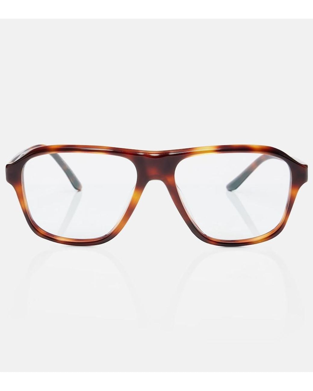 Khaite Brown X Oliver Peoples 1978Rx Aviator Glasses