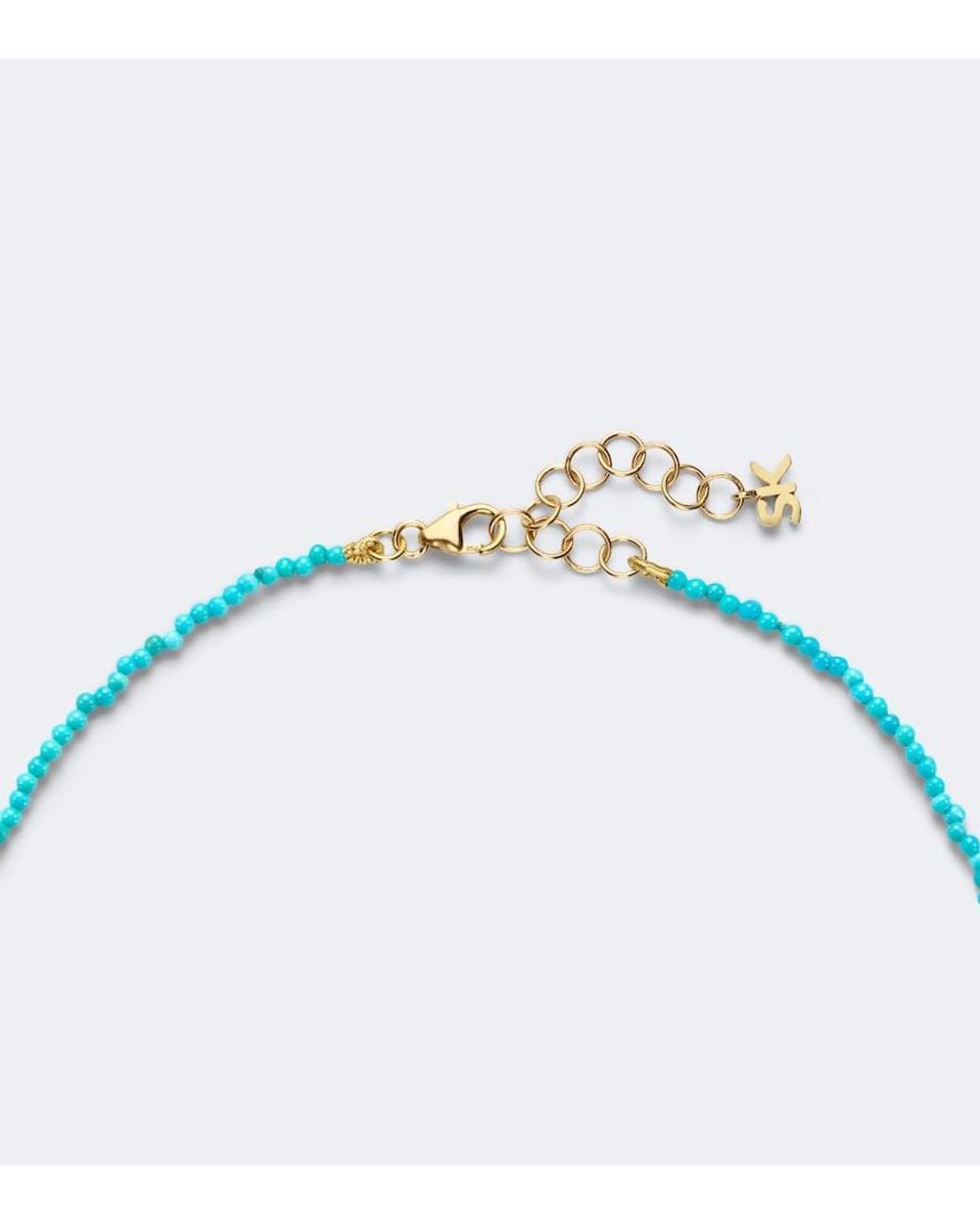 Suzanne Kalan Blue Infinite 18Kt Beaded Necklace With And Diamonds