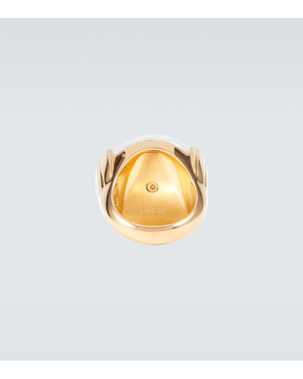 Versace Ring La Maschera in White für Herren