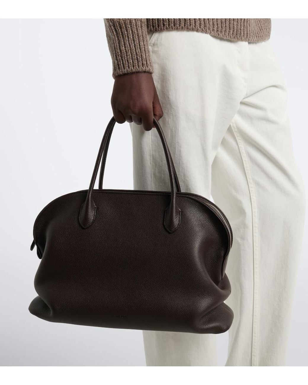 Borsa Agnes 15 di The Row in Black