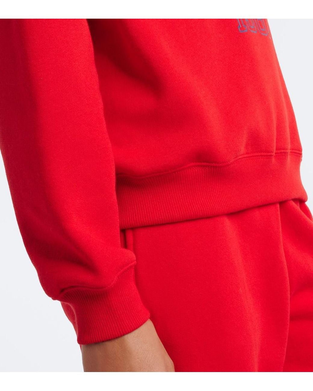 Polo Ralph Lauren Printed Layered Cotton-Blend Sweatshirt