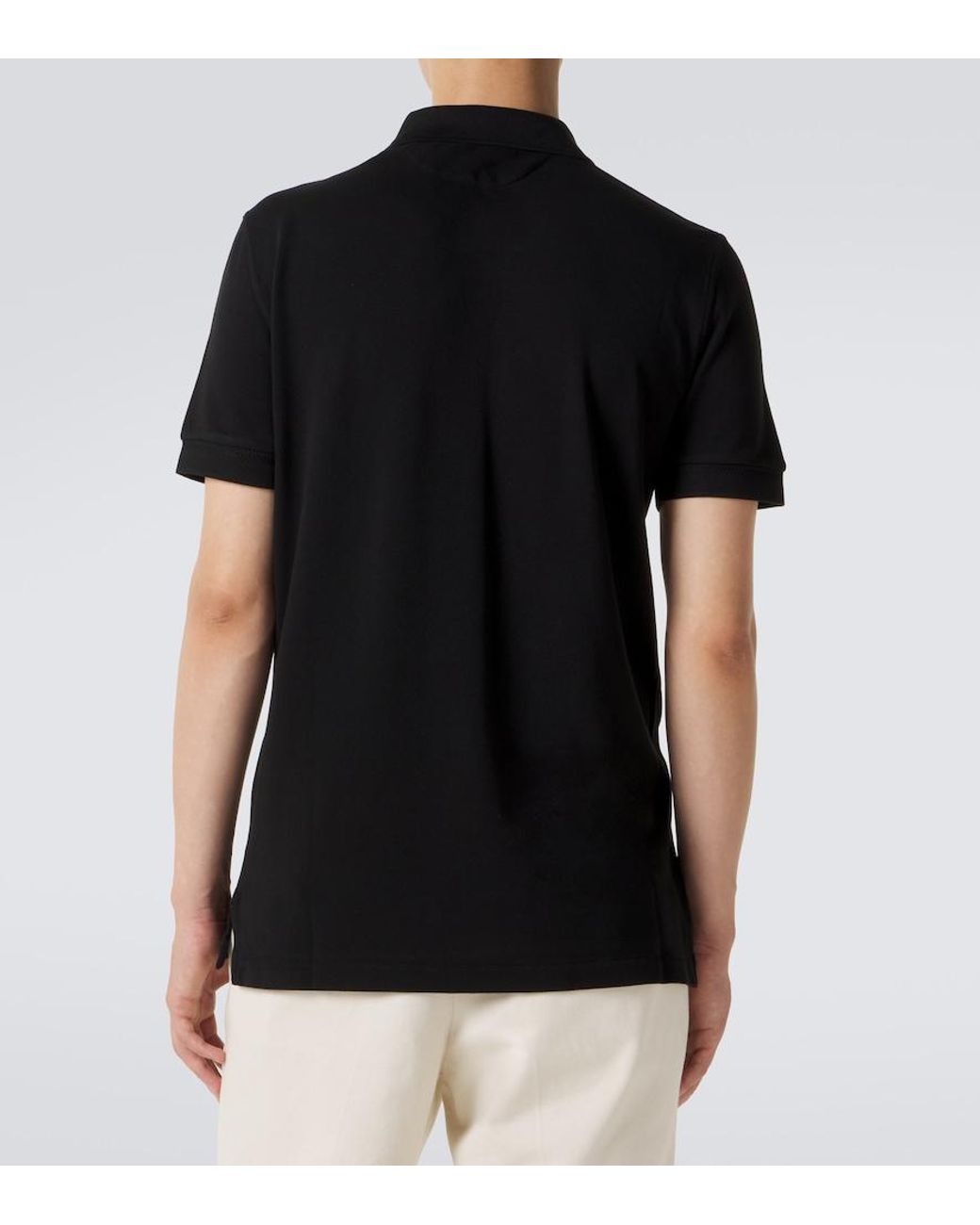 Polo Tom Ford pour homme en coloris Black
