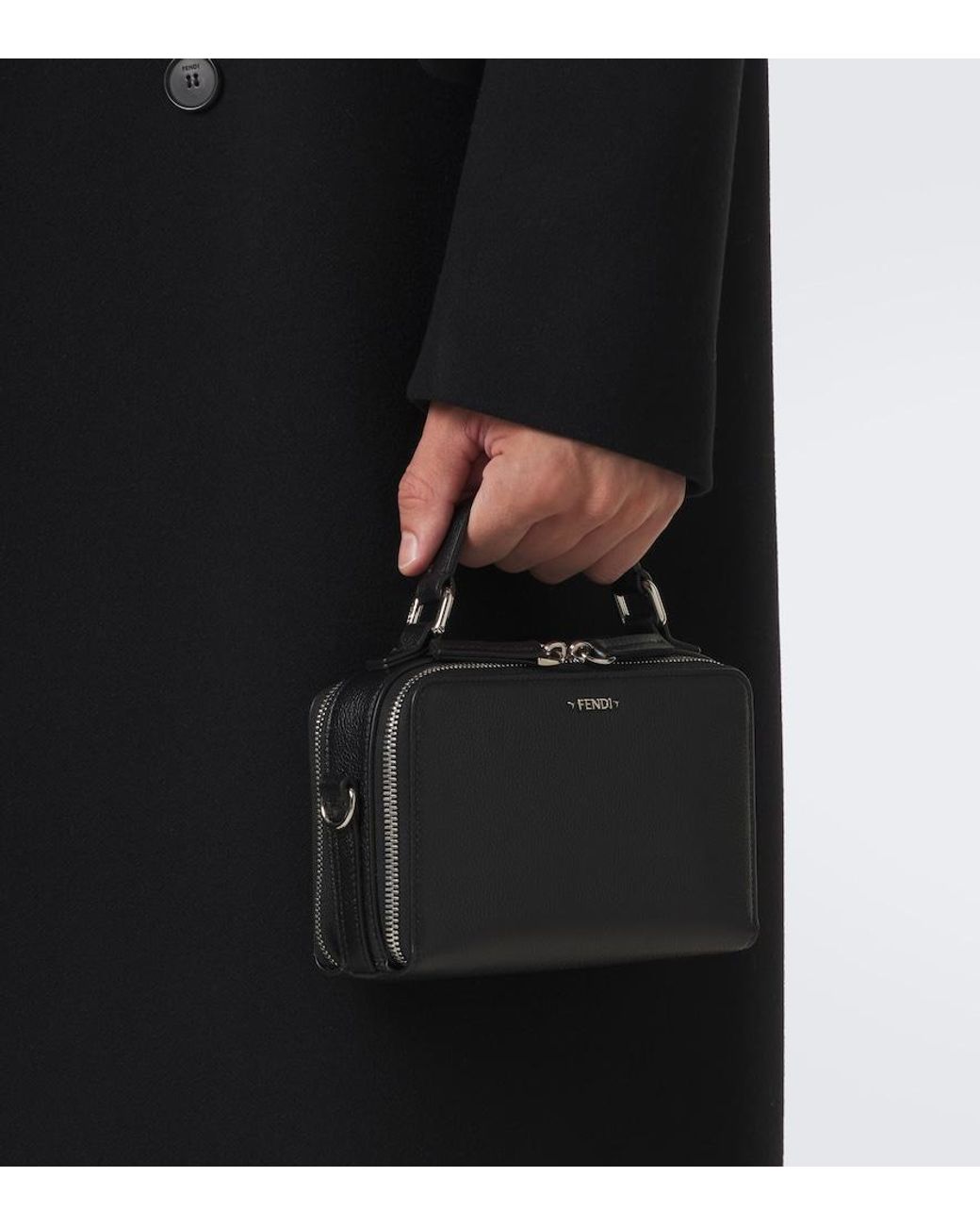 Borsa A Tracolla di Fendi in Black da Uomo