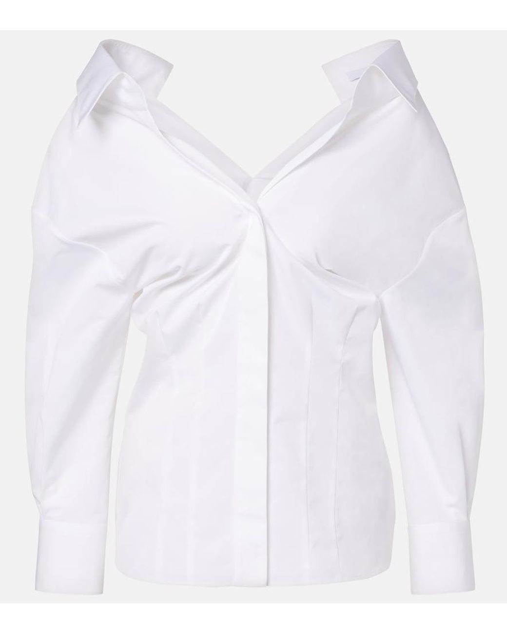 Givenchy White Cotton Poplin Shirt
