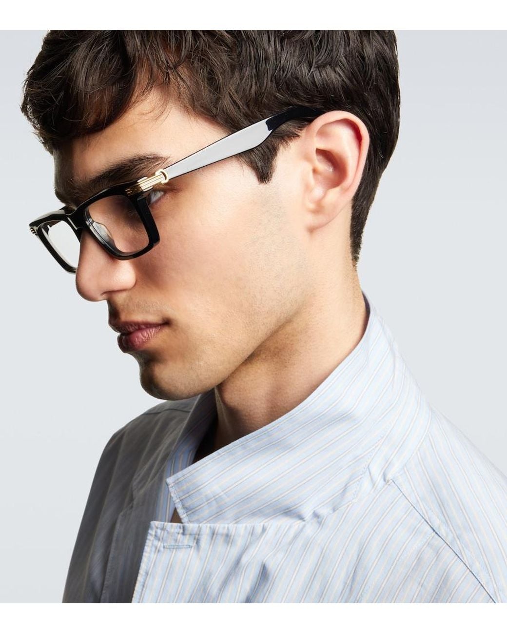 Cartier Brown Square Glasses for men