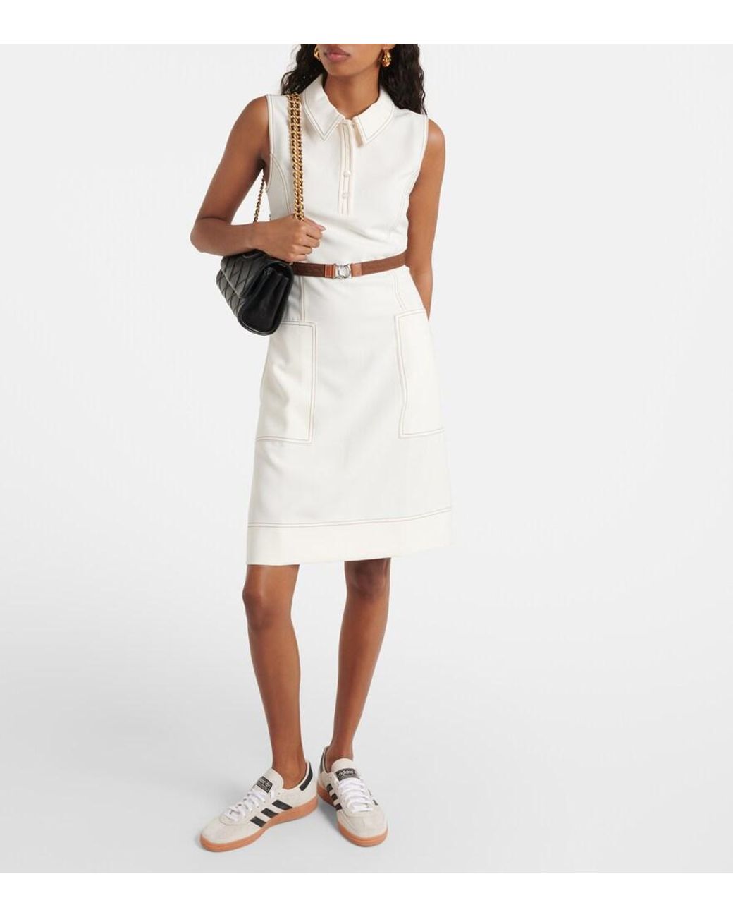 Tory Sport White Polokleid