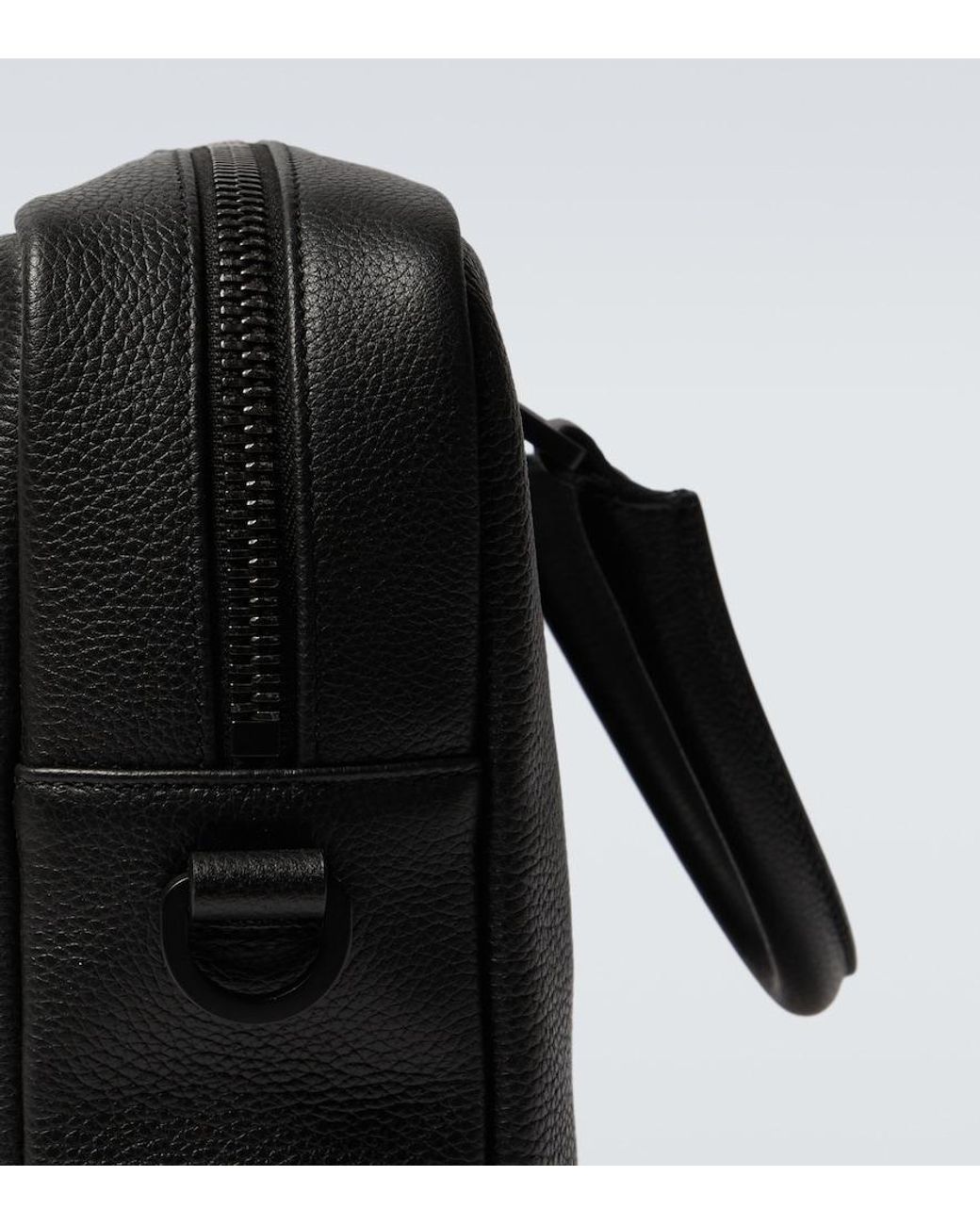 Saint Laurent Black Sac De Jour Full-grain Leather Briefcase for men