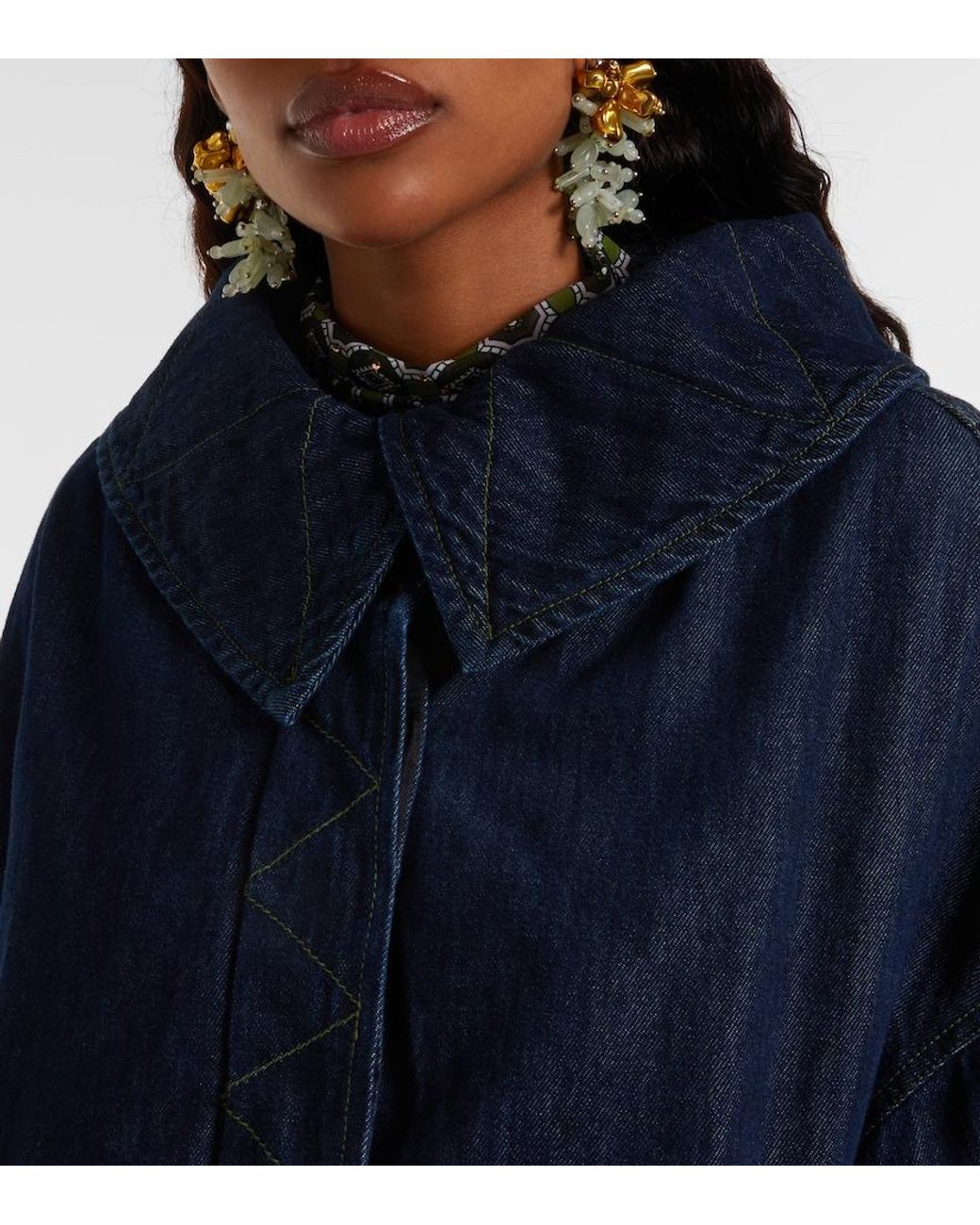 Dries Van Noten Blue Denim Jacket