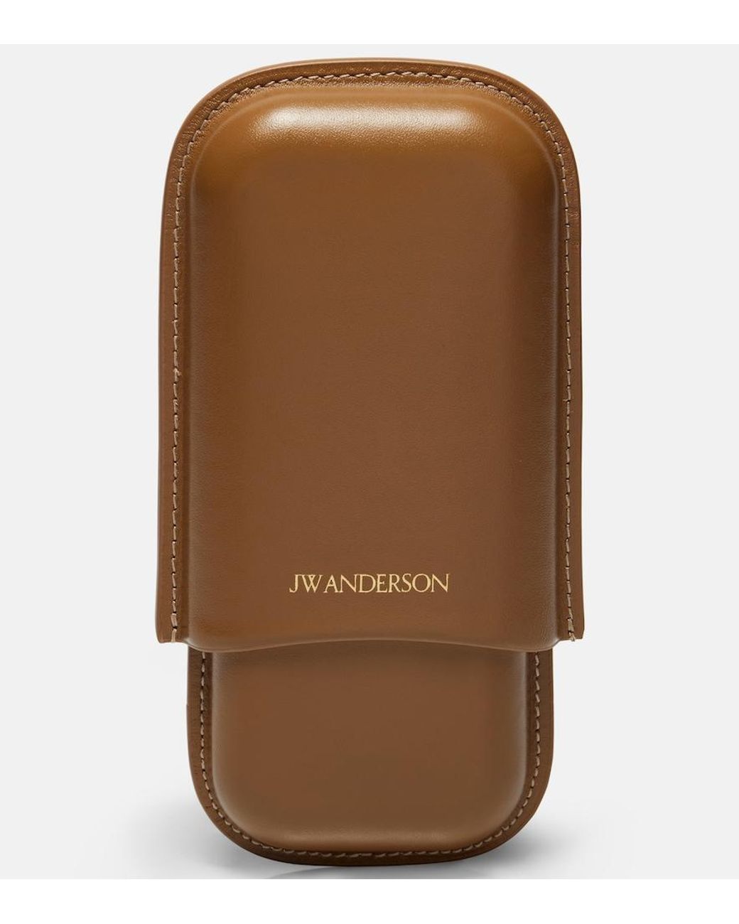 J.W. Anderson Brown Rectangular Sunglasses