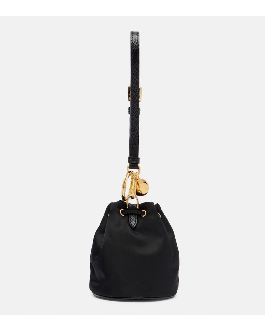 Prada Black Re-Nylon Bag Charm
