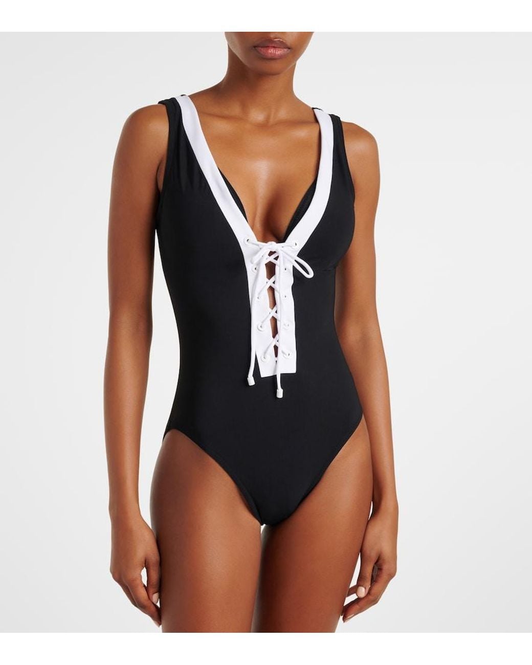 Karla Colletto Black Demi Swimsuit