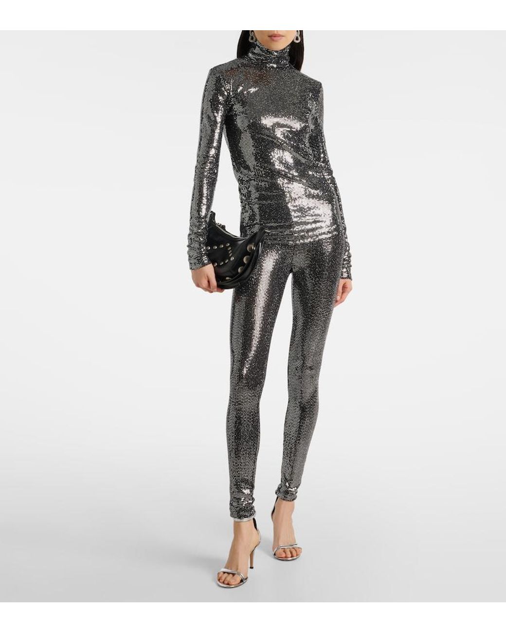 Isabel Marant Gray Joshua Jersey Leggings