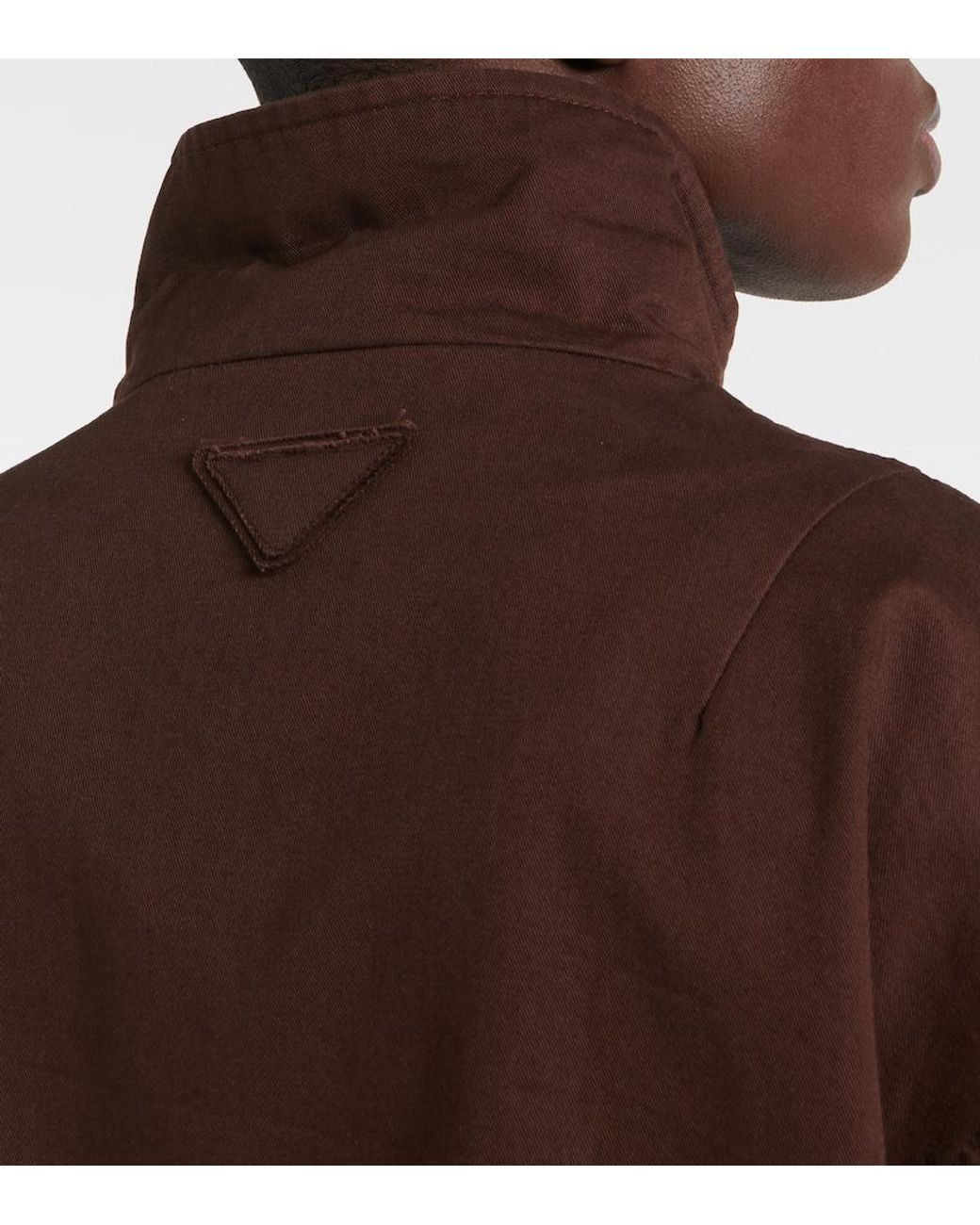 Giacca Oversize di Prada in Brown