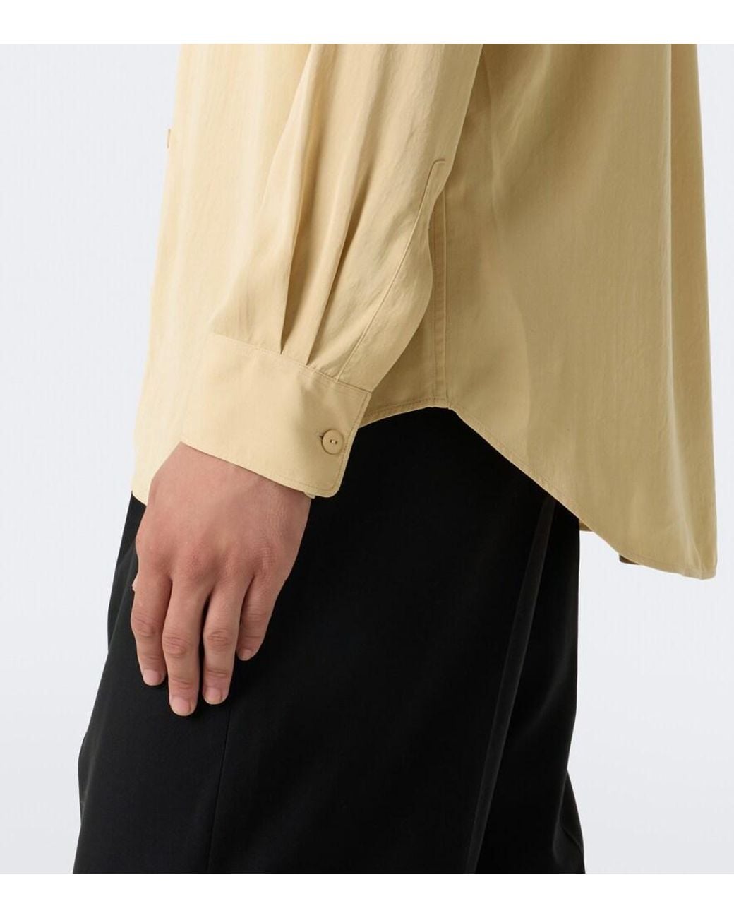 The Row Natural Victor Silk Shirt for men