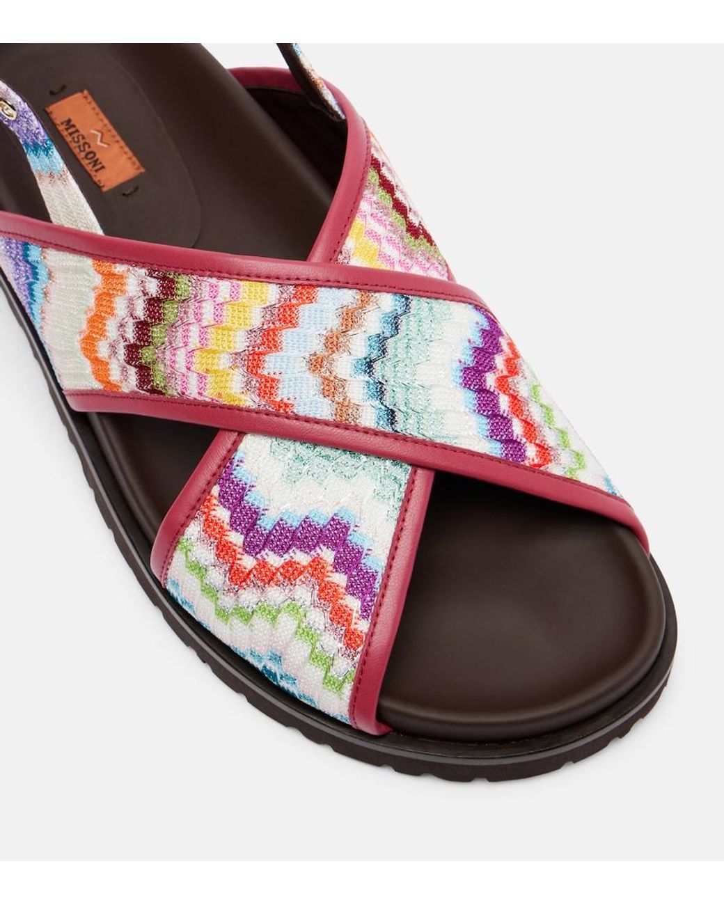 Missoni Multicolor Allan Zigzag Sandals