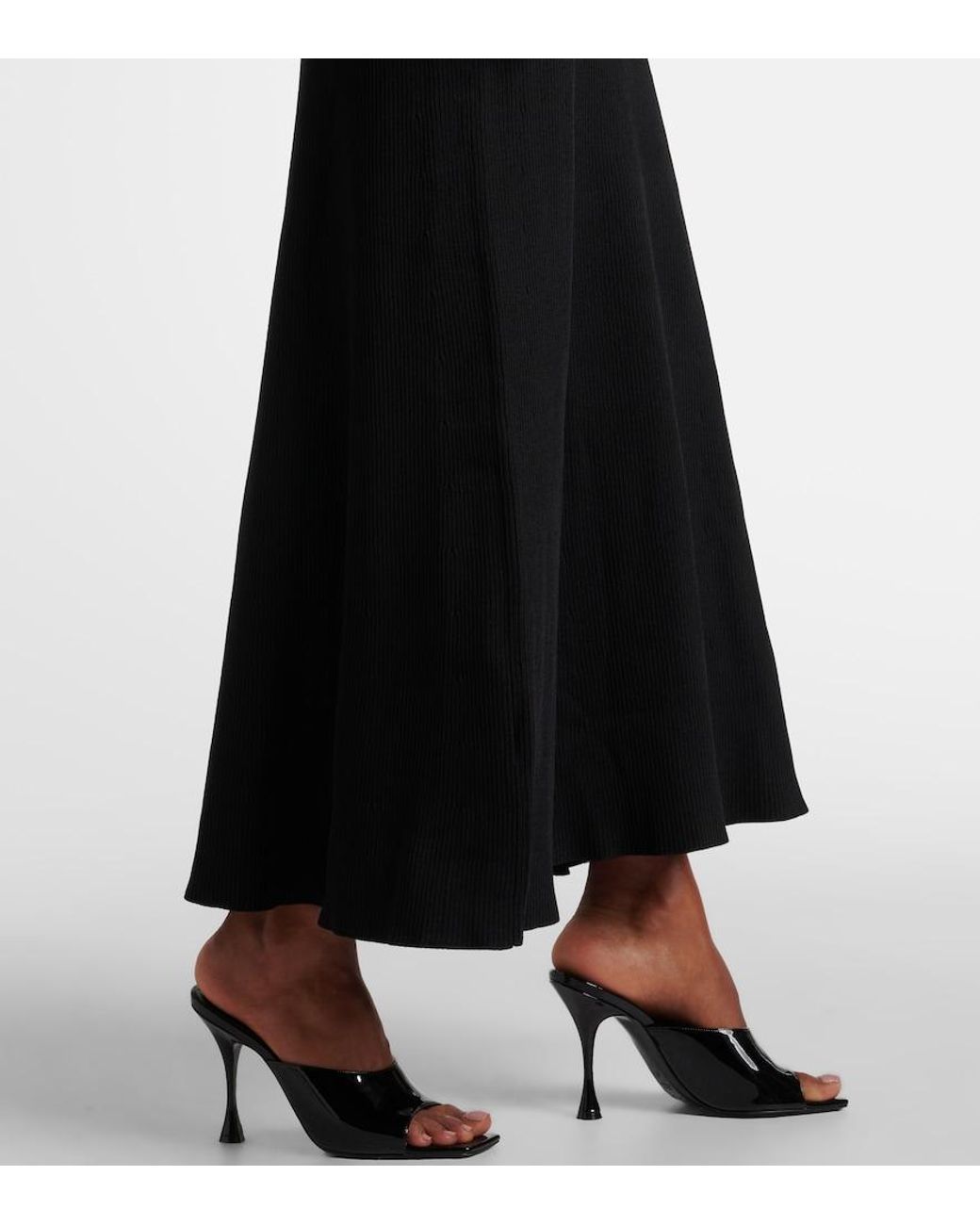 Staud Black Obsidian Maxi Dress