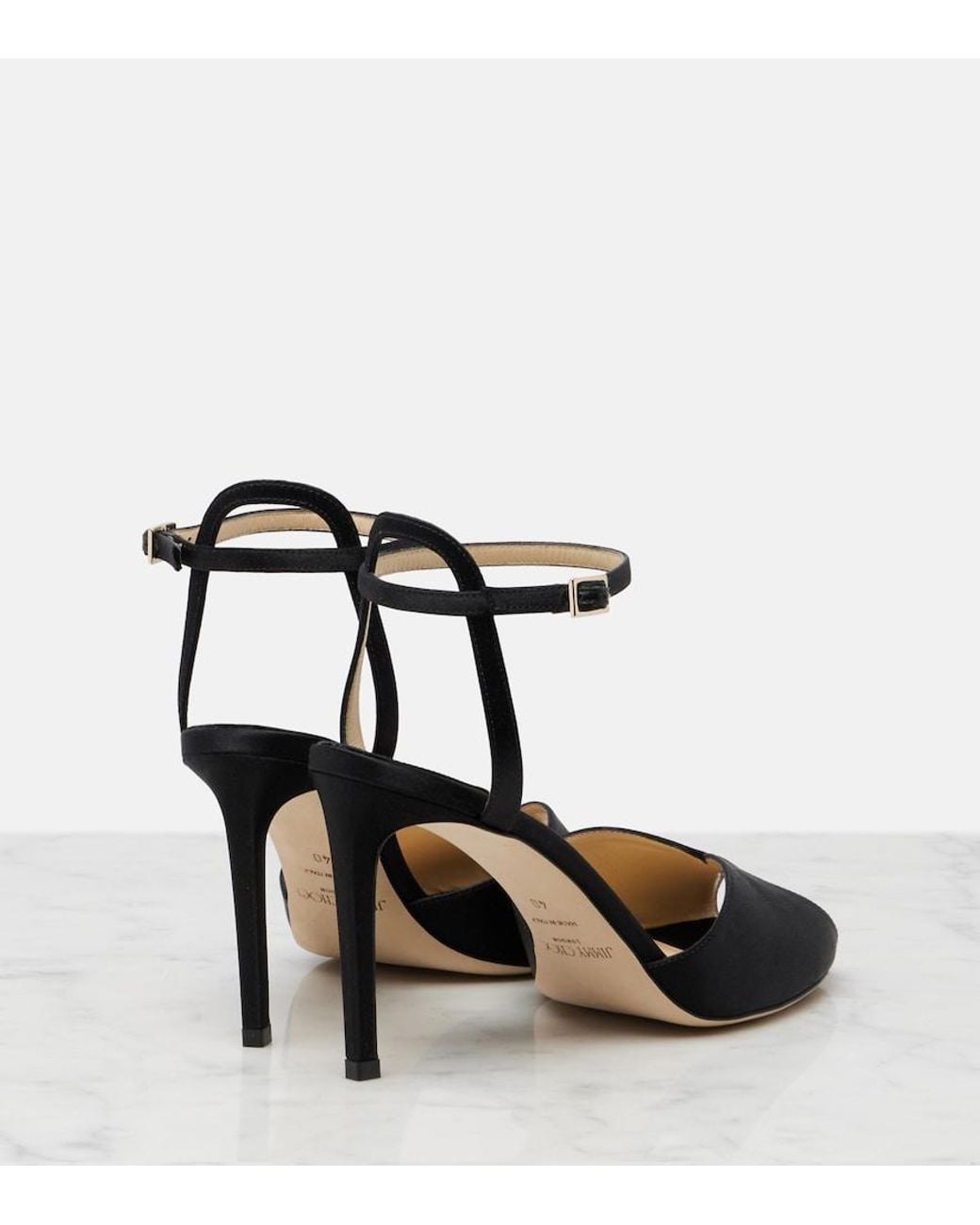 Jimmy Choo Blue Sacora Suede Sandals