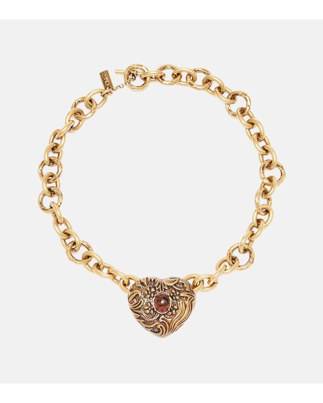 Chloé Metallic Halskette Chateau Treasures