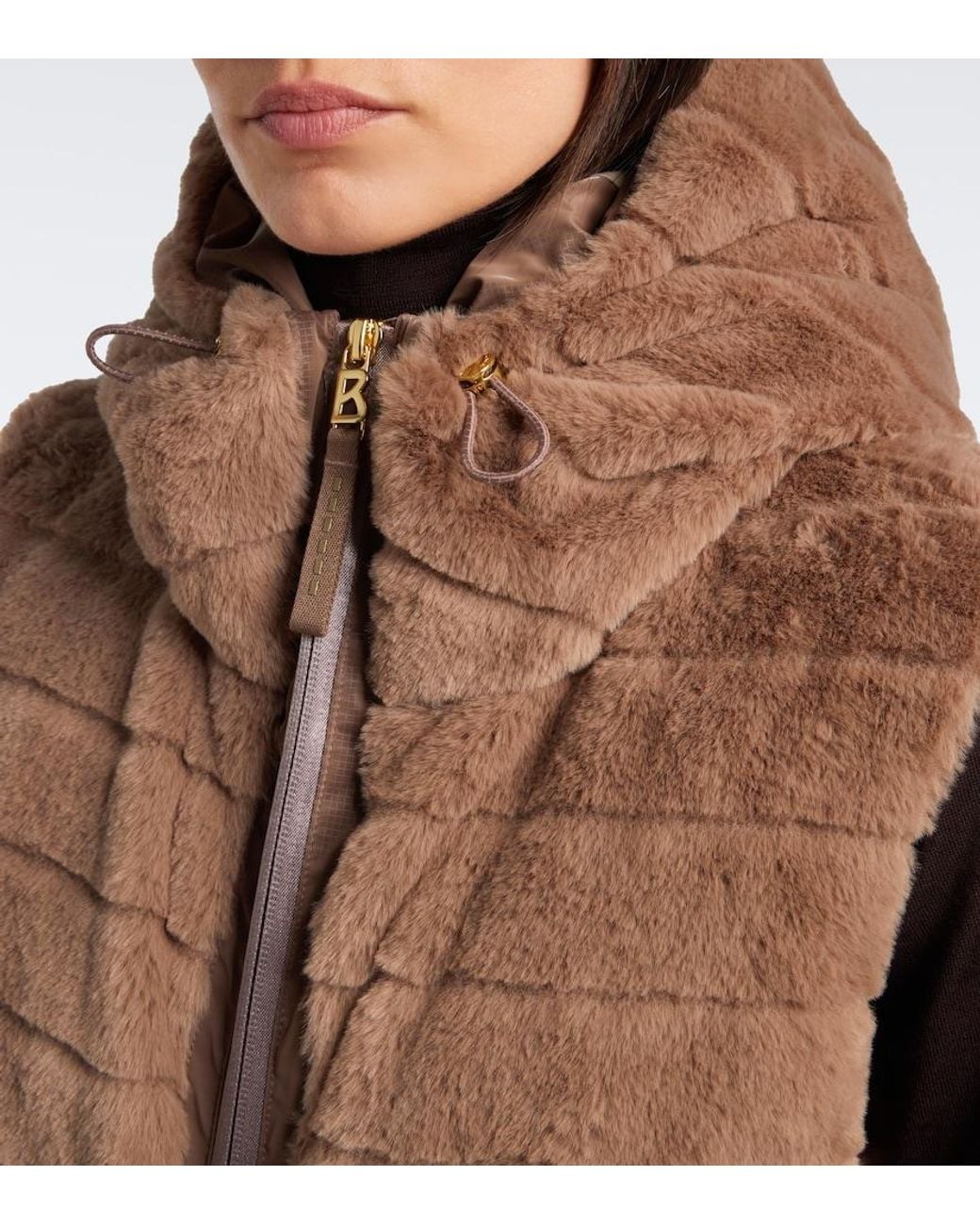 Bogner Brown Manda Down Ski Vest